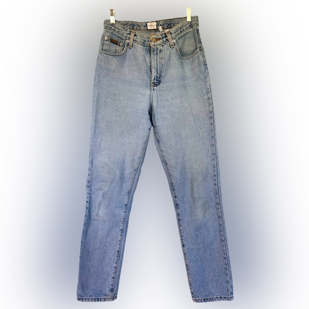 Vintage Calvin Klein staright leg double stone wash jeans